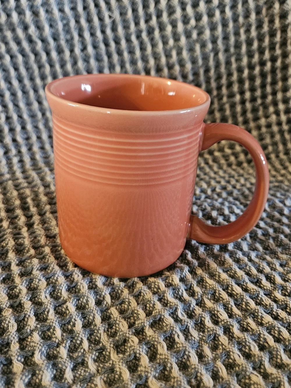 Coral Ceramic Coffee Mug - Durable Everyday Drinkware